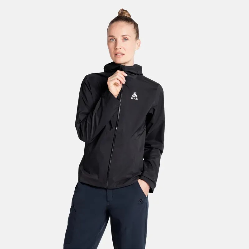 Odlo Aegis 2.5L Waterproof Women's Hardshell Jacket in Black