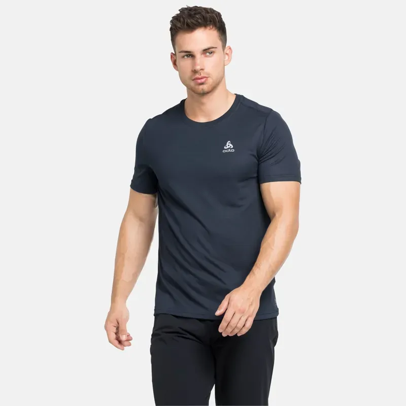 Odlo Men's F-Dry T-Shirt: Dark Sapphire Small