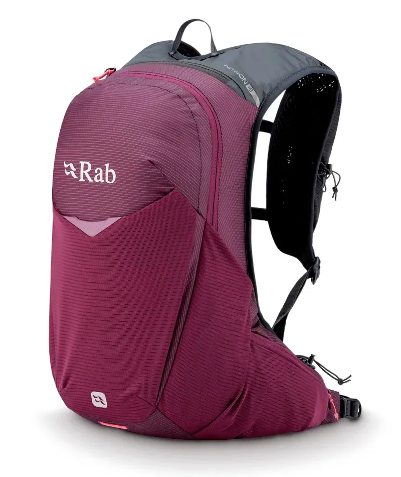 RAB Nitron 18L Lightweight Rucksack - Mulberry - S