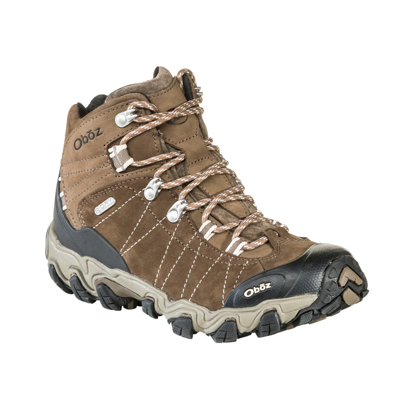 Oboz Bridger Mid Waterproof Hiking Boot Women's in Walnut - Wide Fit