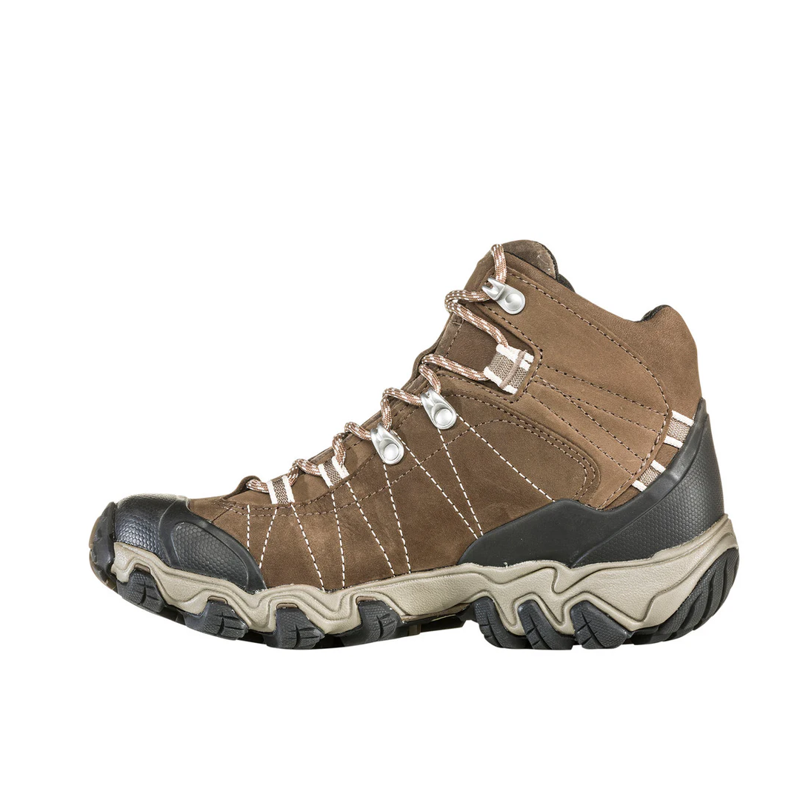 Oboz Bridger Mid Waterproof Hiking Boot Women's in Walnut - Wide Fit-3