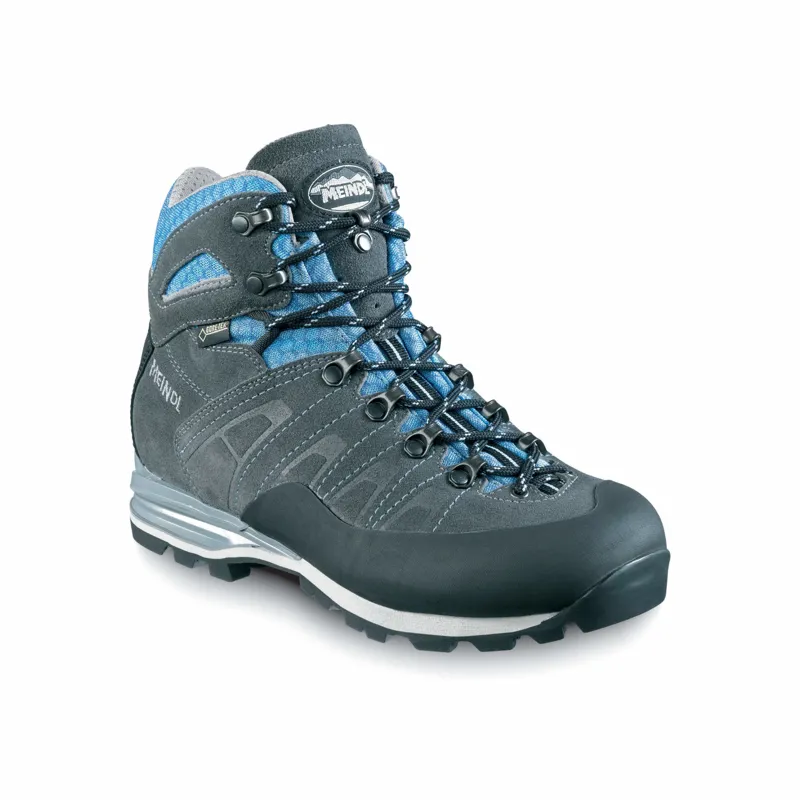 Meindl Antelao Lady GTX Boot in Anthracite/Light Blue