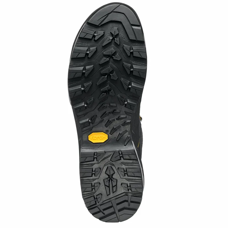 Scarpa Mescalito Trek GTX Approach Boots in Dark Anthracite-Mustard-1