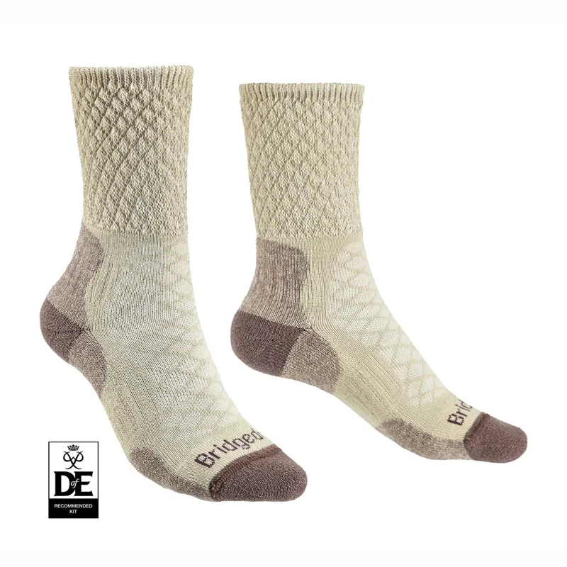Bridgedale HIKE Lightweight Merino Comfort Boot Sock Women's in Sand