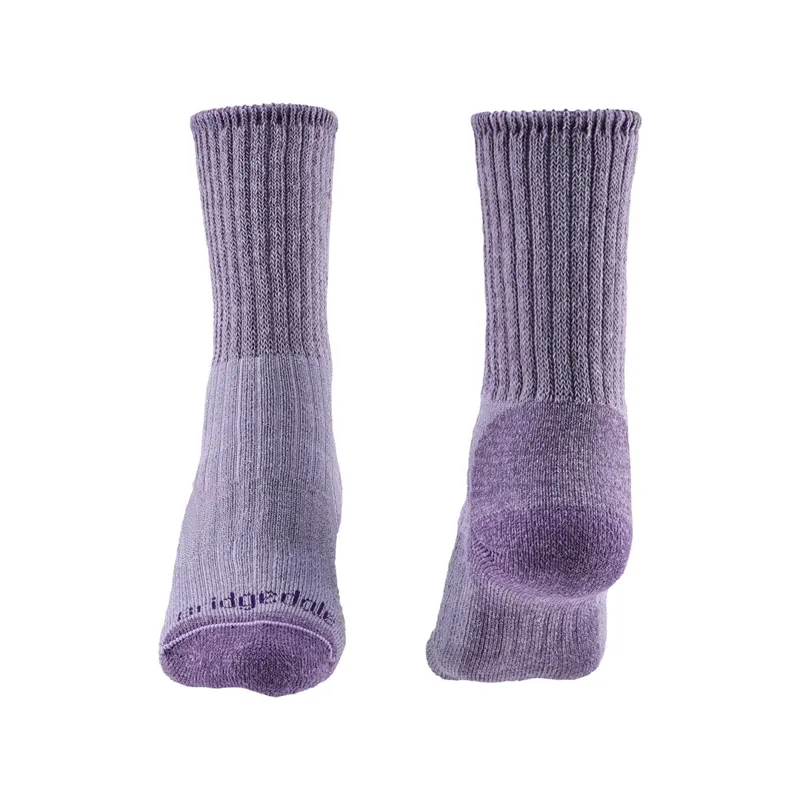 Bridgedale HIKE Midweight Merino Comfort Boot Sock Women's in Violet-1