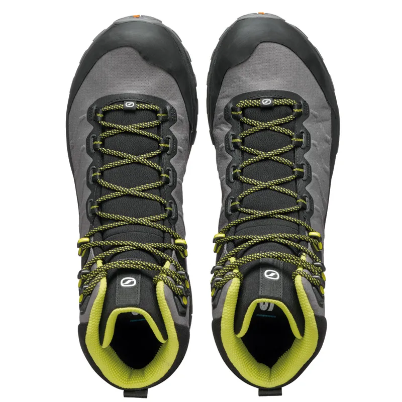 Scarpa Rush TRK LT GTX Walking Boots in Grey-Lime-4