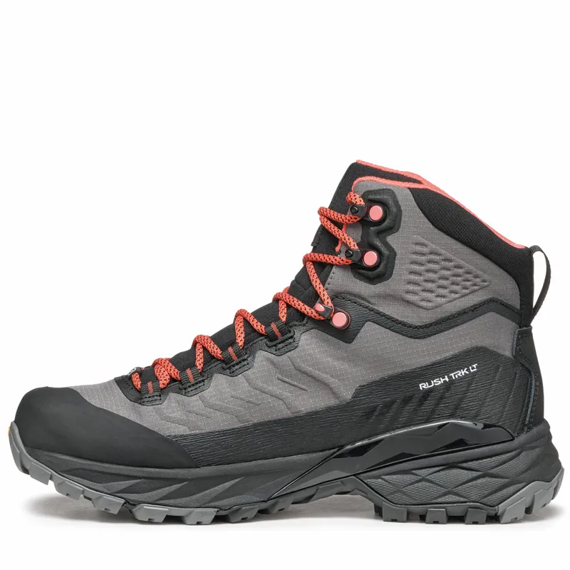 Scarpa Rush TRK LT GTX Women's Walking Boots in Grey-Coral-3