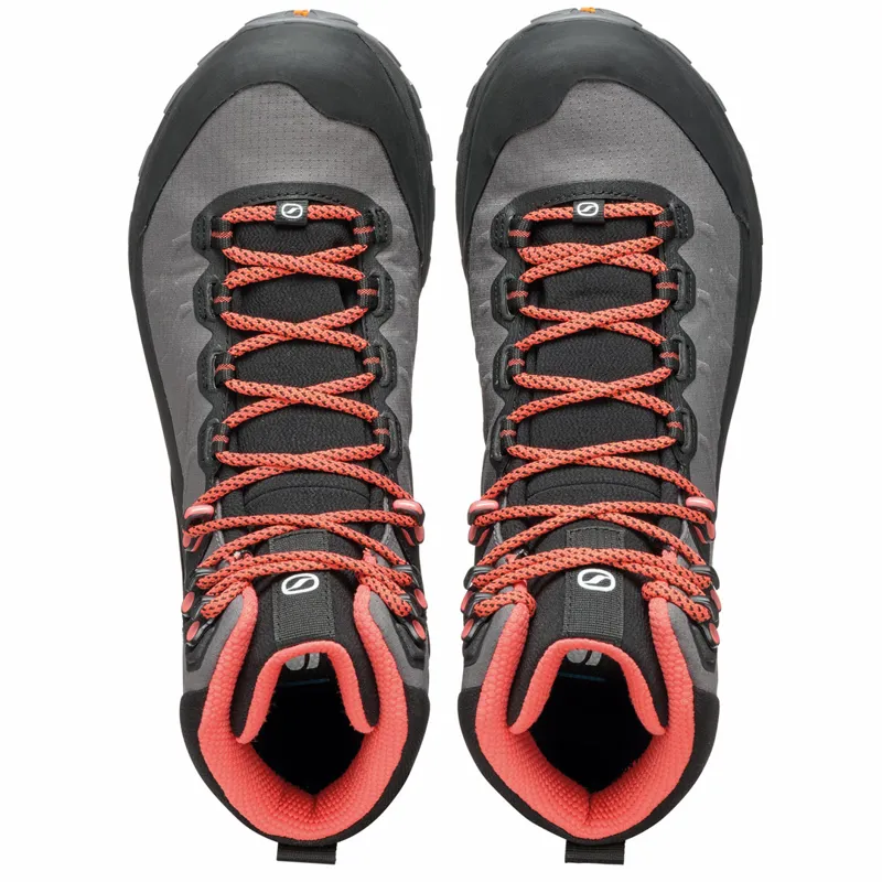 Scarpa Rush TRK LT GTX Women's Walking Boots in Grey-Coral-5