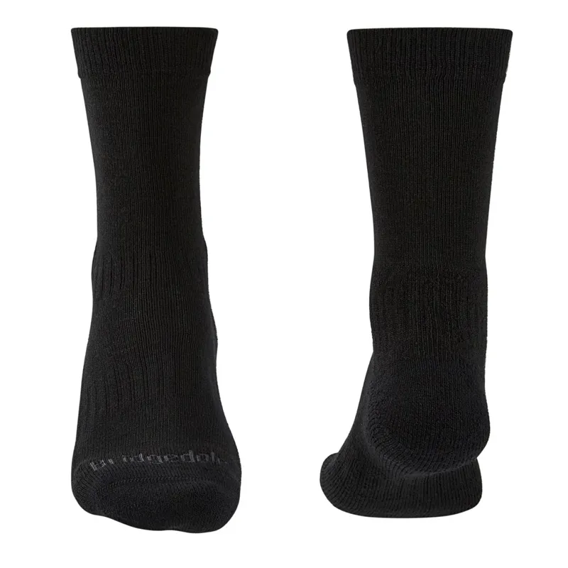 Bridgedale HIKE Lightweight Merino Performance Boot Men's Socks in Black-1