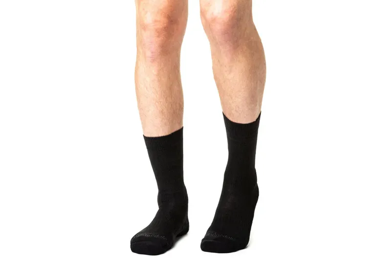 Bridgedale HIKE Lightweight Merino Performance Boot Men's Socks in Black-2