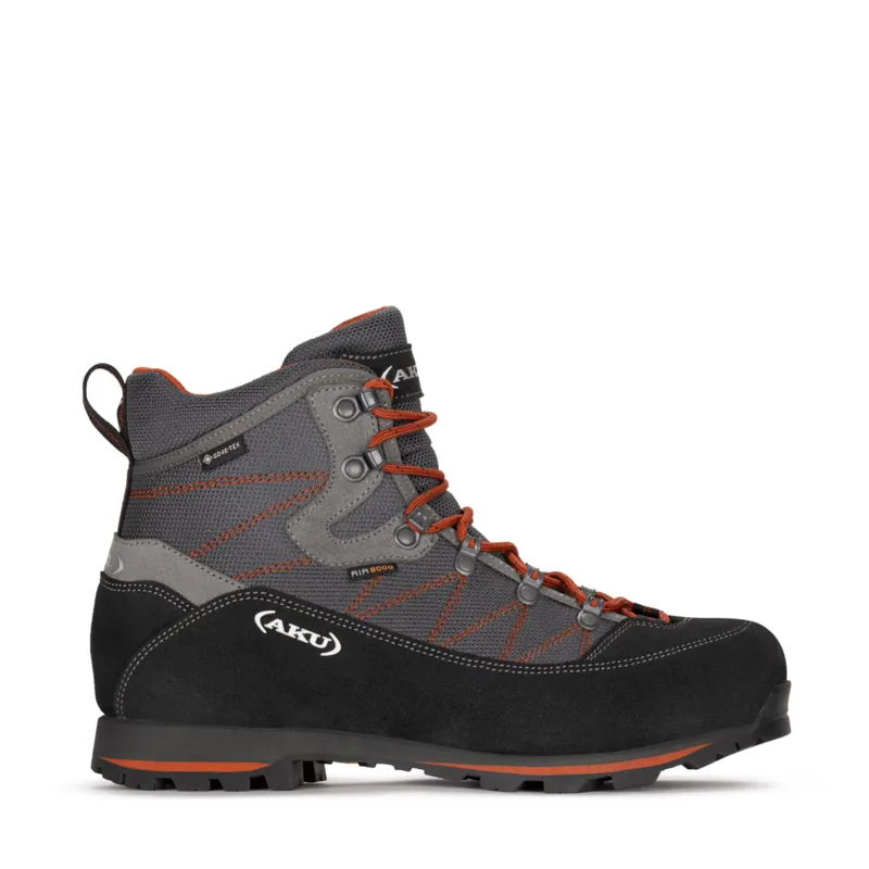 AKU Trekker Lite III Wide GTX Hiking Boot Men's in Anthracite/Rust-1