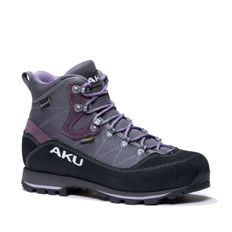 AKU Trekker Lite III Wide GTX Hiking Boots Women's in Anthracite/Violet