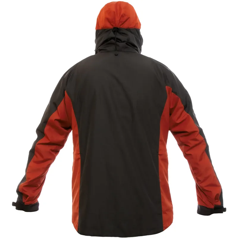 Paramo Caminata Jacket Men's in Dark Grey/Outback Red-2