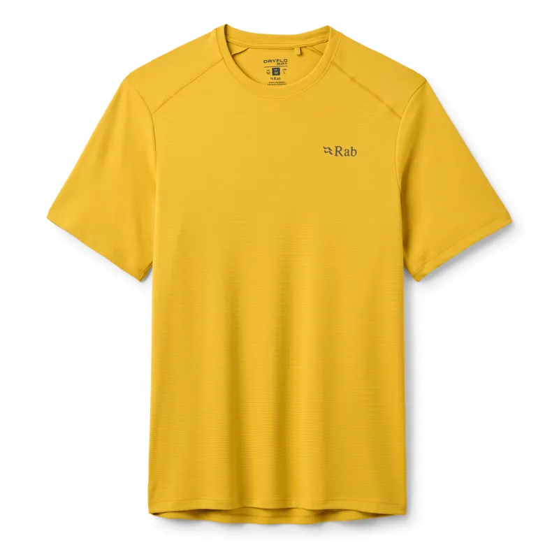 Rab Force Tee Men's in Dark Pollen