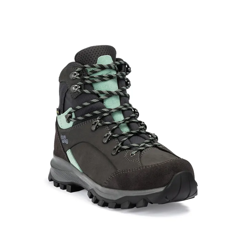 Hanwag Alta Bunion Lady GTX Hiking Boot in Asphalt/Mint-3