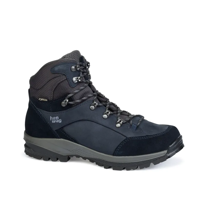 Hanwag Banks SF Extra Lady GTX Hiking Boot in Navy/Asphalt