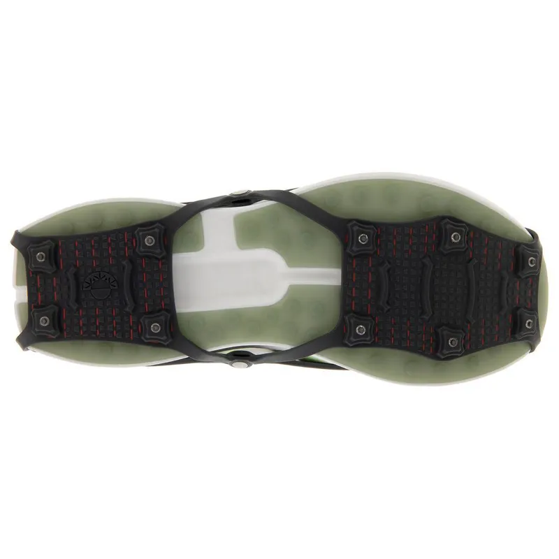 Kahtoola NANOspikes Footwear Traction in Charcoal/Red-3