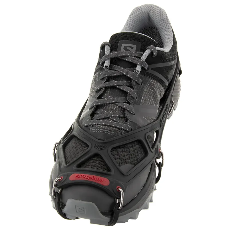 Kahtoola EXOspikes Footwear Traction in Black-6