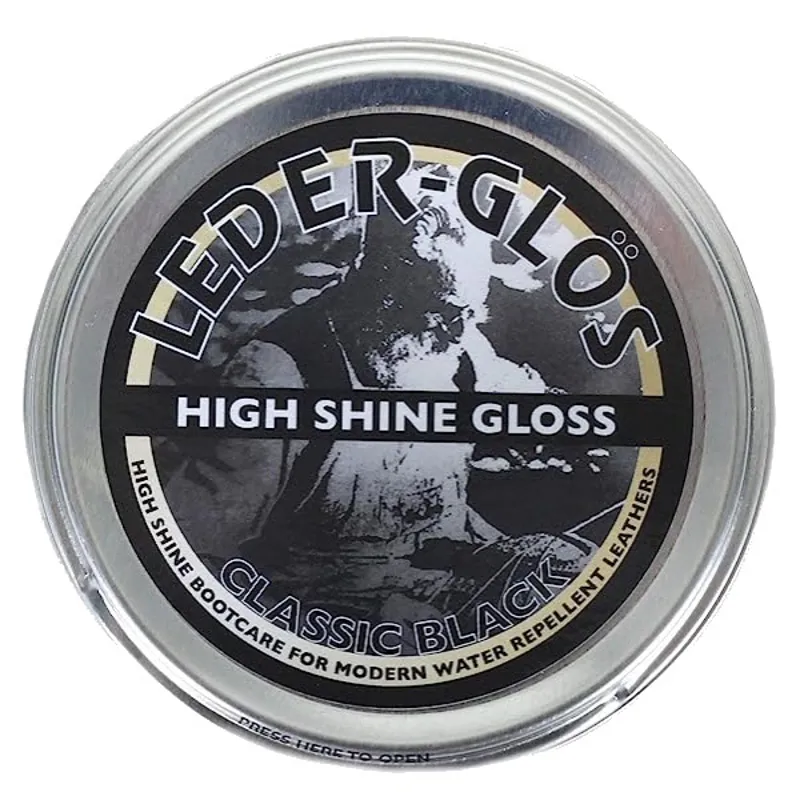 Altberg High-Shine Leder Glos in Black