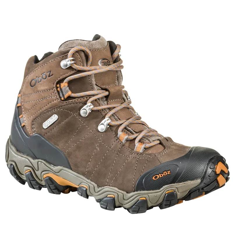 Oboz Bridger Mid BDRY Walking Boot in Sudan - Wide Fit