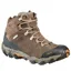 Oboz Bridger Mid BDRY Walking Boot in Sudan - Wide Fit