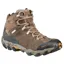 Oboz Bridger Mid BDRY Waterproof Walking Boot in Sudan