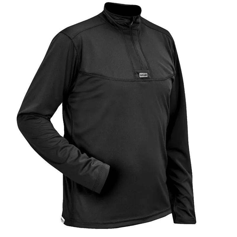 Paramo Cambia Zip Neck Men's in Black-1