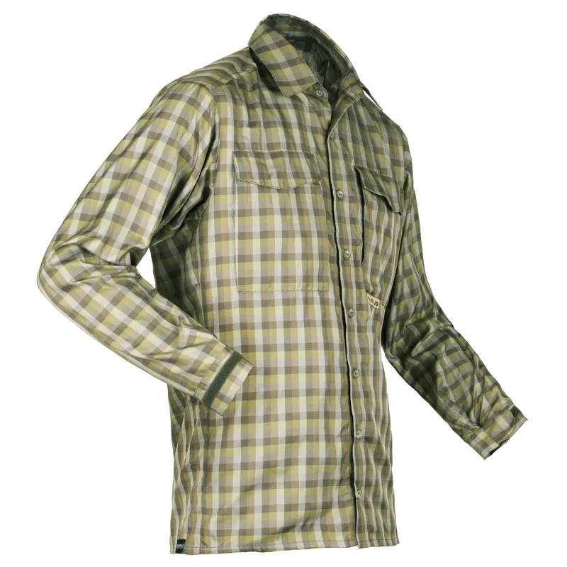 Paramo Katmai L/S Light Shirt Men's in Broadleaf Check-1