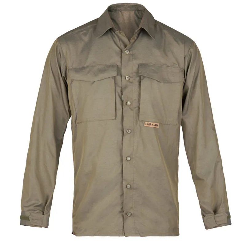 Paramo Katmai L/S Light Shirt Men's in Capers