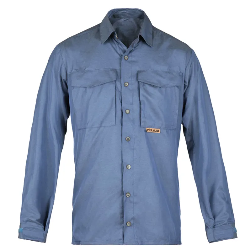 Paramo Katmai L/S Light Shirt Men's in Indigo Blue