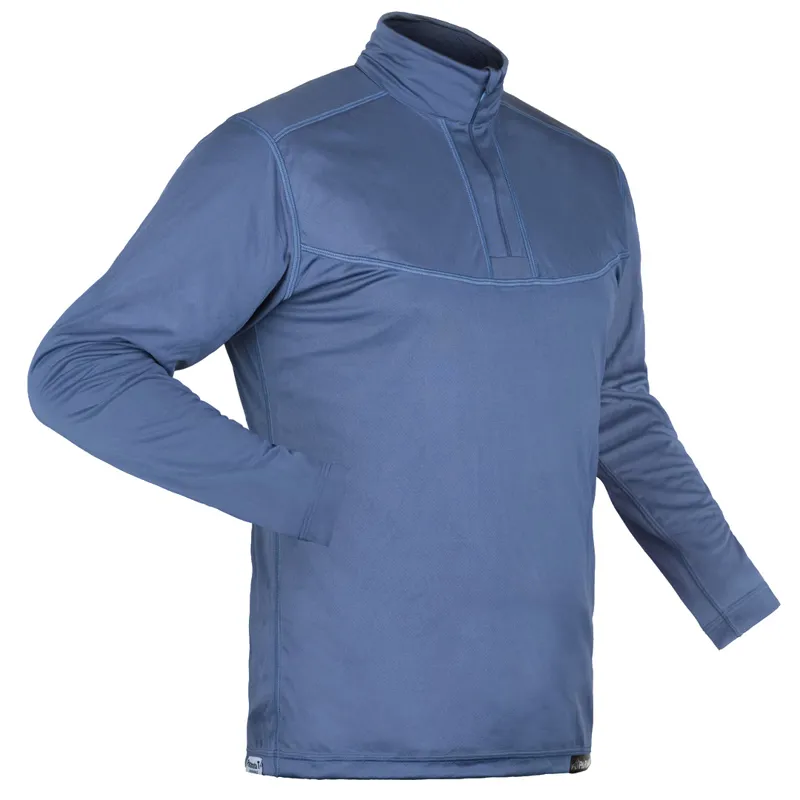 Paramo Cambia Zip Neck Men's in Indigo-1