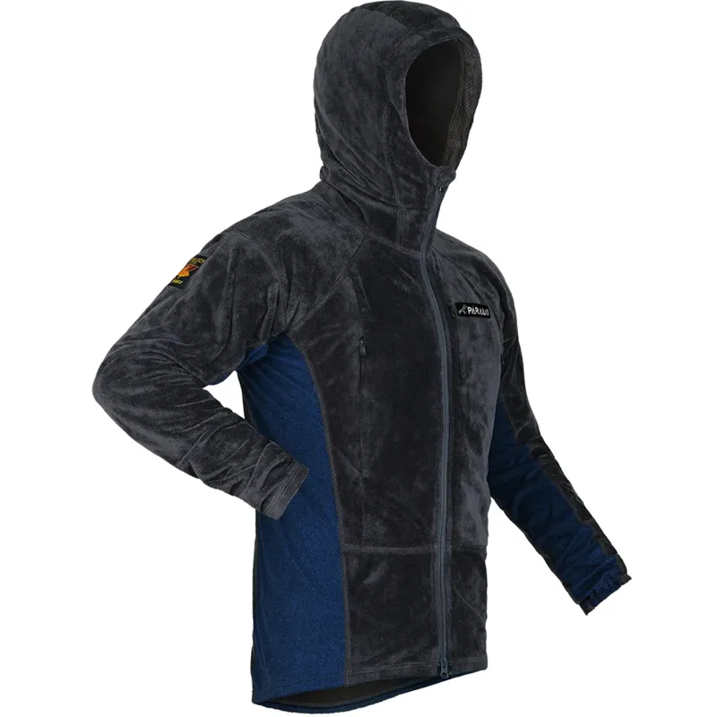 Paramo Enduro PLUS Fleece Men's in Dark Grey/Cobalt-1