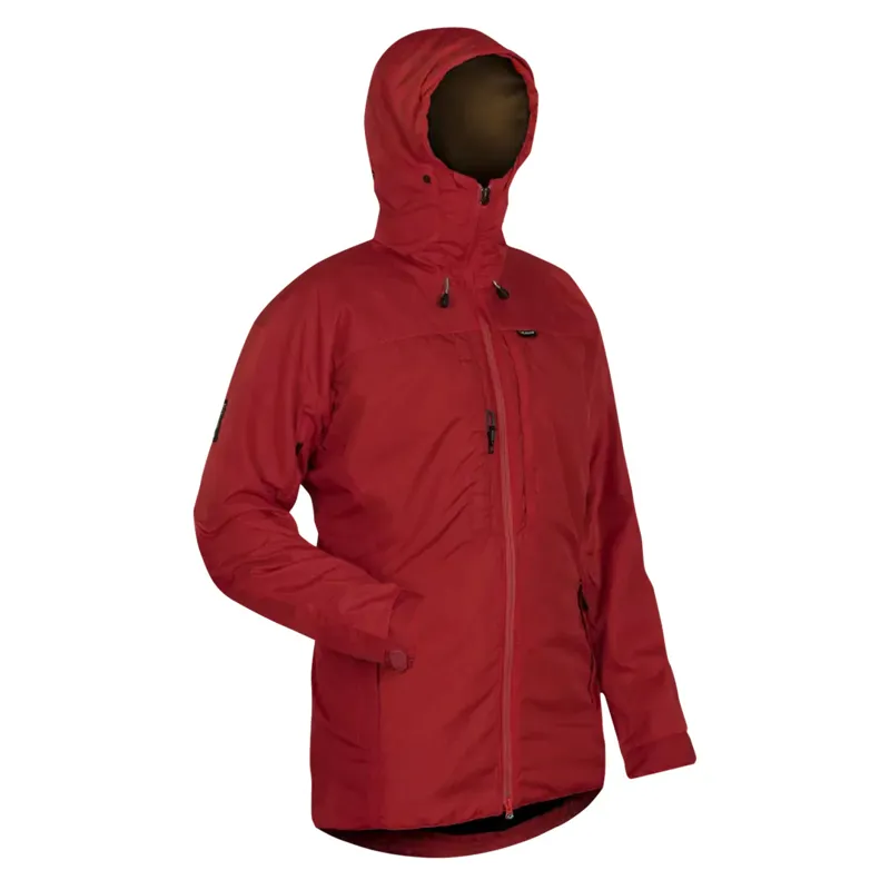 Paramo Alta III Jacket Men's in Fire-Chili Zips-1