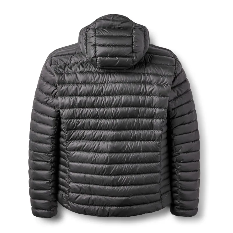 Rab Microlight Alpine Hooded Down Jacket Men's in Anthracite-1