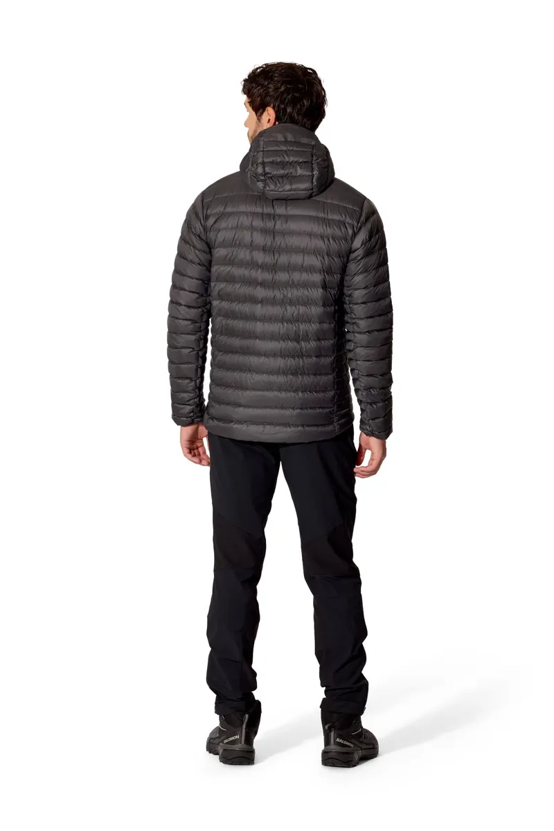 Rab Microlight Alpine Hooded Down Jacket Men's in Graphene-4