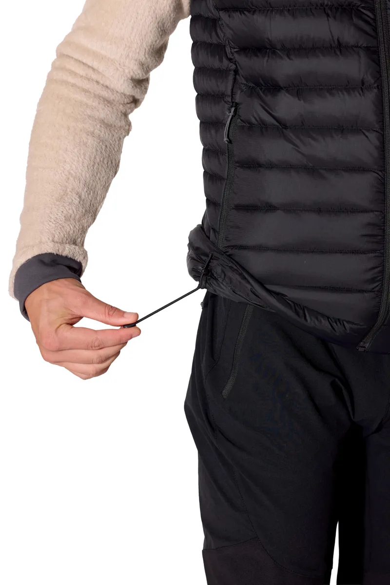 Rab Microlight Down Vest Men's in Black-7