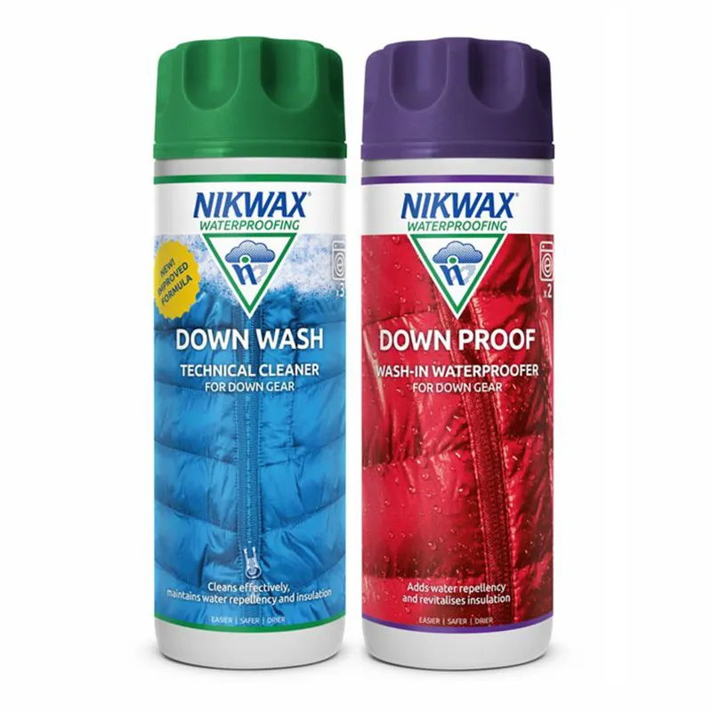 Nikwax Down Wash.Direct/Down Proof Twin Pack