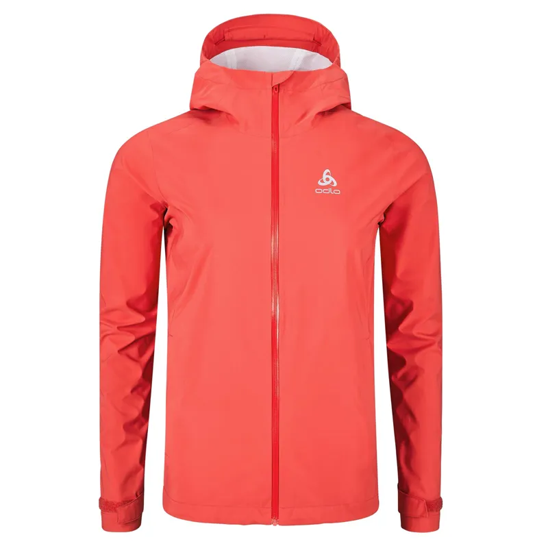 Odlo Women's Aegis 2.5L Waterproof Hardshell Jacket in American Beauty - Small Only