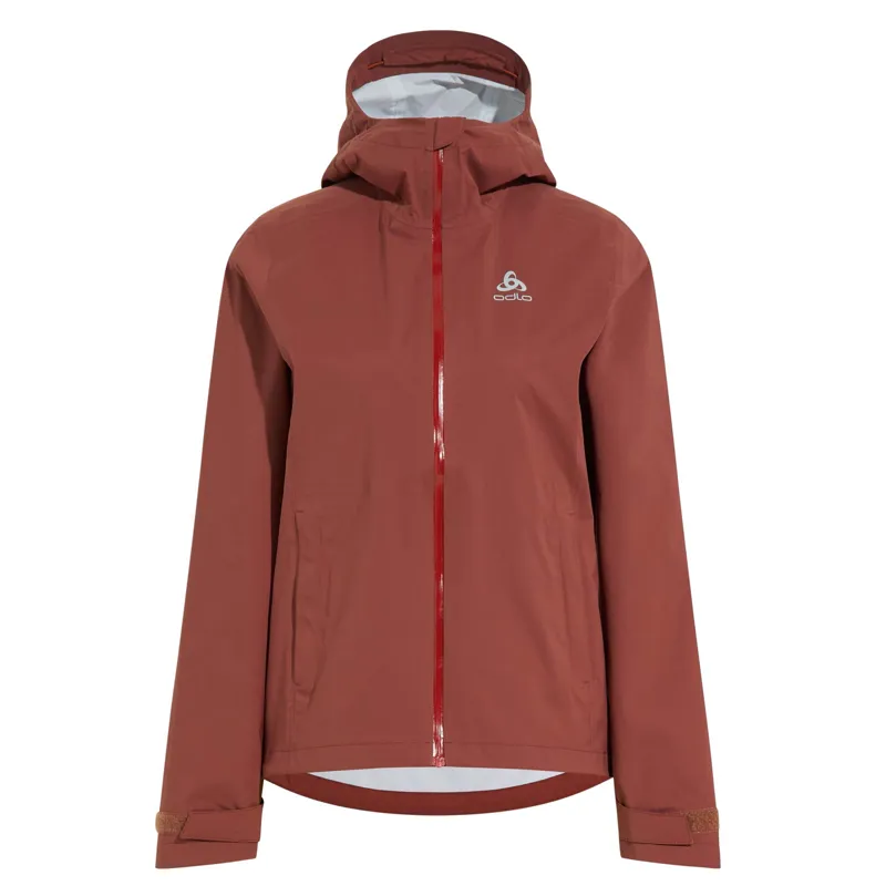 Odlo Women's Aegis 2.5L Waterproof Hardshell Jacket in Spiced Apple - Medium Only