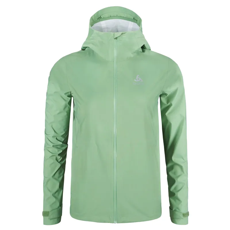 Odlo Women's Aegis 2.5L Waterproof Hardshell Jacket in Loden Frost - Small Only