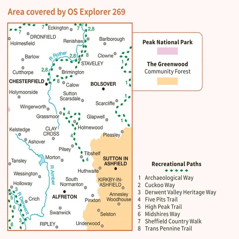 OS Explorer 269: Chesterfield and Alfreton-2