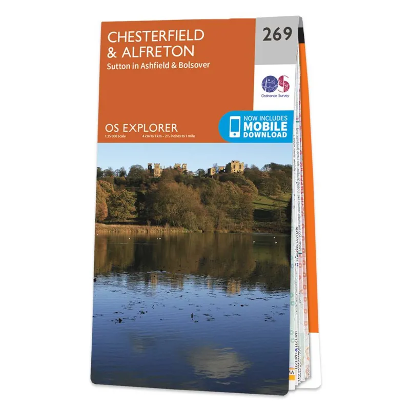 OS Explorer 269: Chesterfield and Alfreton
