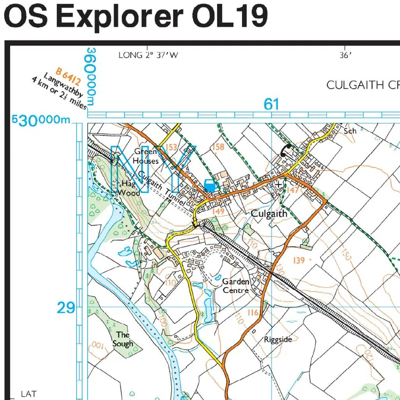 OS Explorer OL 19: Howgill Fells and Upper Eden Valley-3