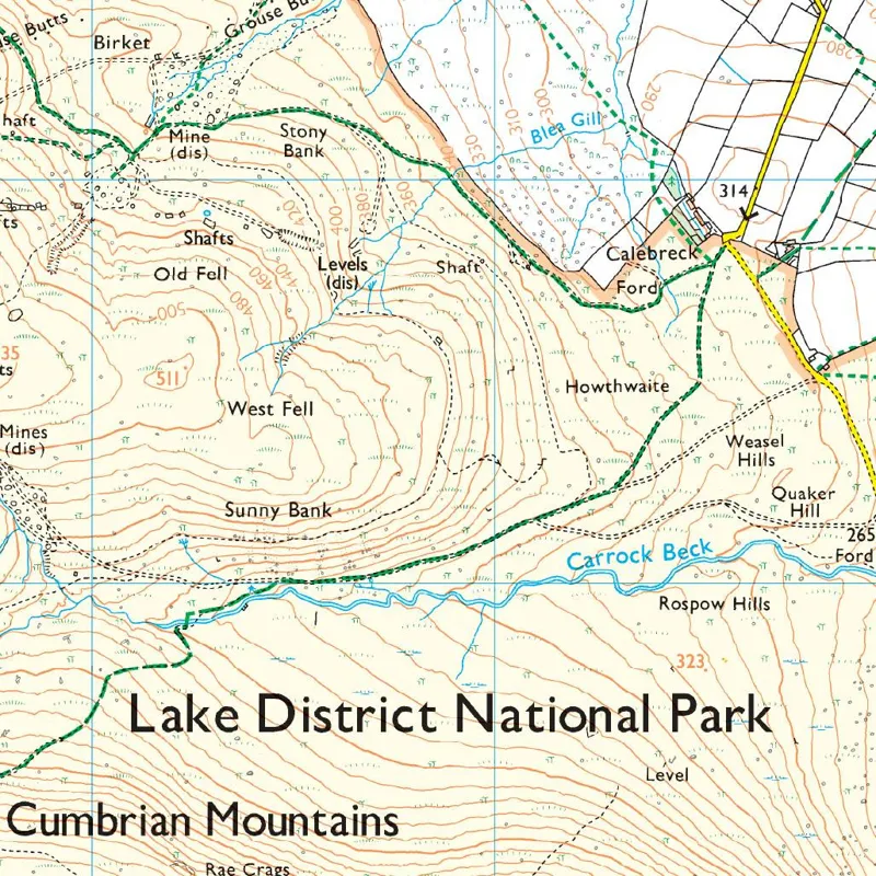 OS Explorer OL 5: The English Lakes North Eastern area-3