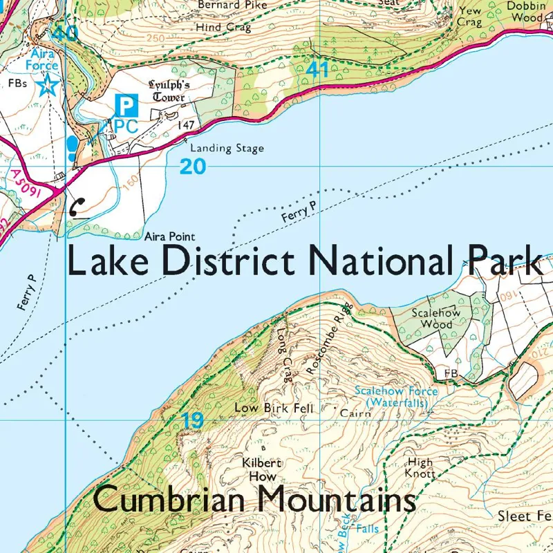OS Explorer OL 5: The English Lakes North Eastern area-4
