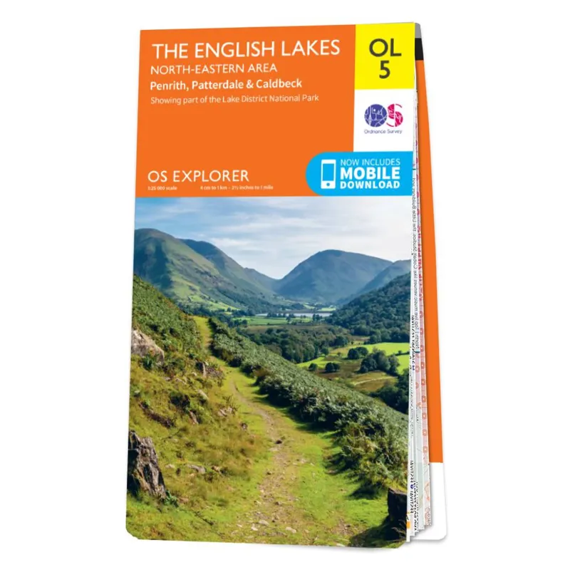 OS Explorer OL 5: The English Lakes North Eastern area