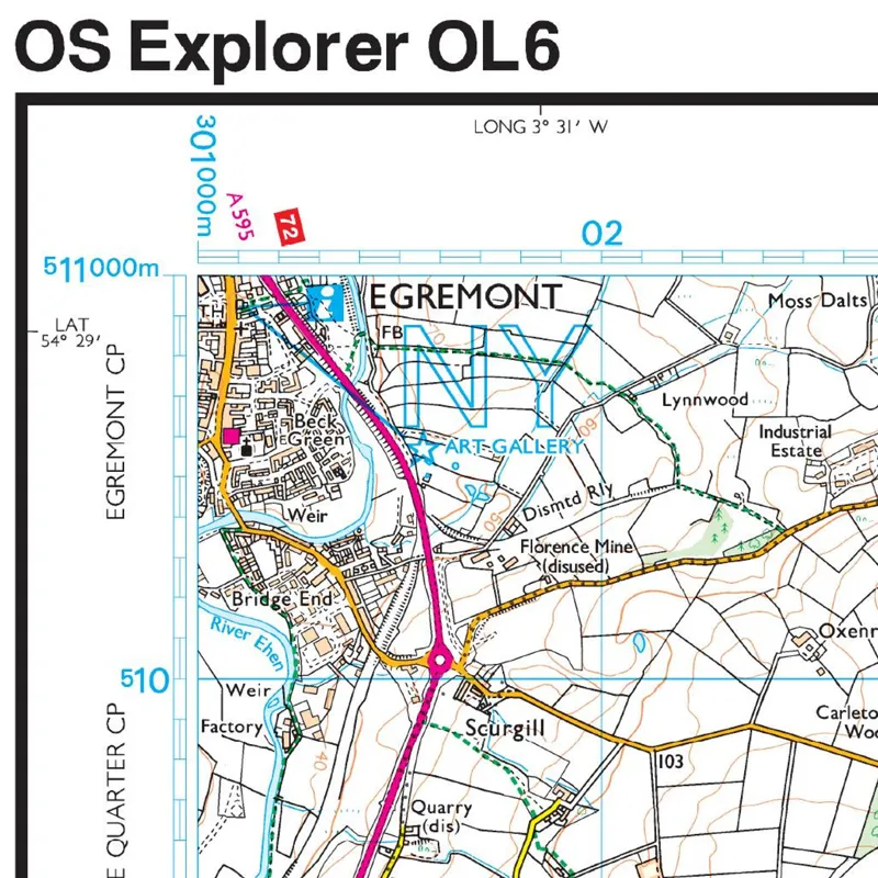 OS Explorer OL 6: The English Lakes South Western area-3