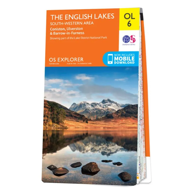 OS Explorer OL 6: The English Lakes South Western area