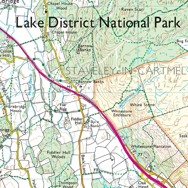 OS Explorer OL 7: The English Lakes South Eastern area-4