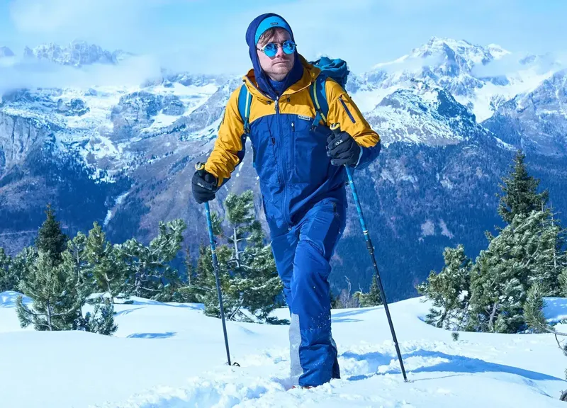 Paramo Enduro Windproof Jacket Men's in Midnight/Gold-2
